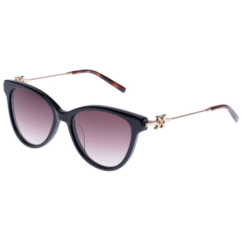 Oroton Asher Black Female Cat-Eye Sunglasses | Eyewear Index