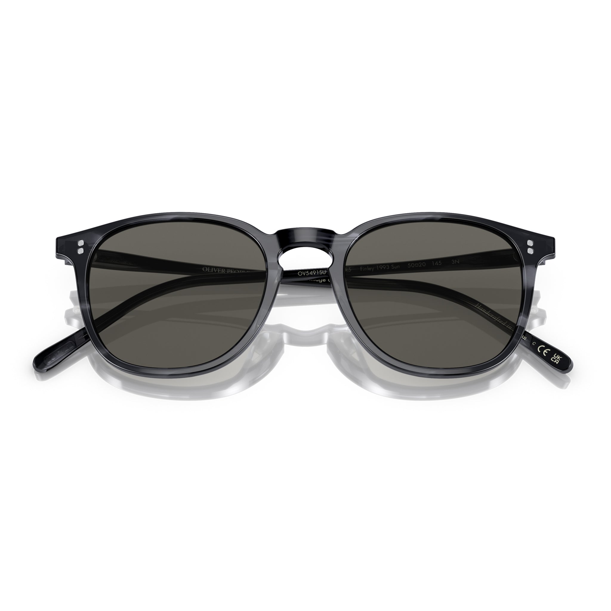 Oliver Peoples 5491su 1734r5 Finley 1993 Sun Blue Uni-Sex Round Sunglasses | Eyewear Index