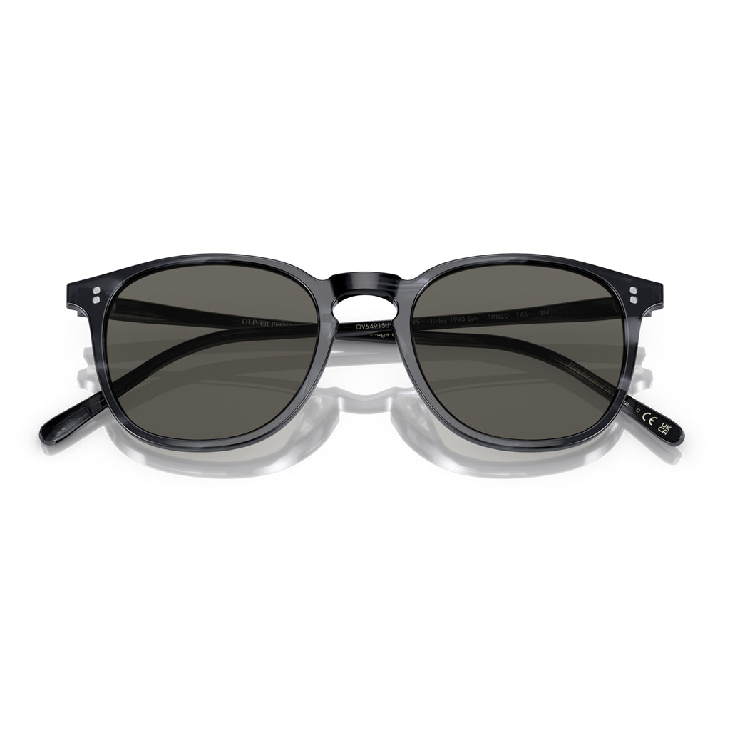 Oliver Peoples 5491su 1734r5 Finley 1993 Sun Blue Uni-Sex Round Sunglasses | Eyewear Index