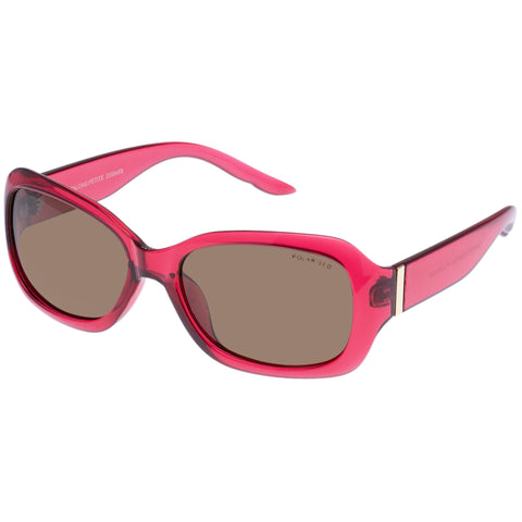 Cancer Council Ettalong Petite Plum Female Wrap Sunglasses | Eyewear Index