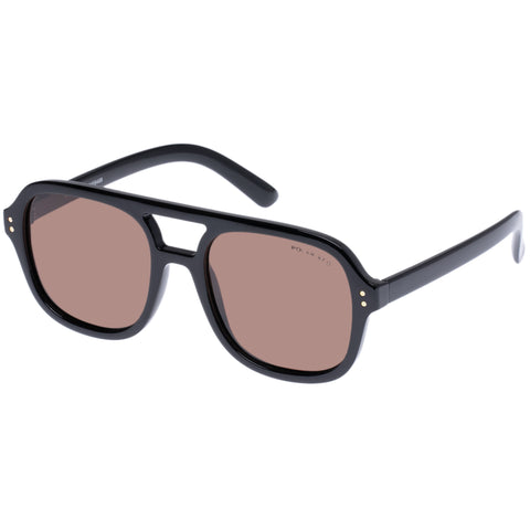 Cancer Council Kingswood Black Uni-Sex Aviator Sunglasses | Eyewear Index