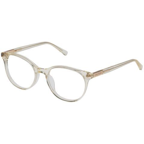 Oroton Amaya Champagne Female Round Optical Frames | Eyewear Index