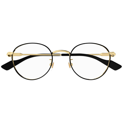 Gucci Gg1613oj Gold Female Round Optical Frames | Eyewear Index