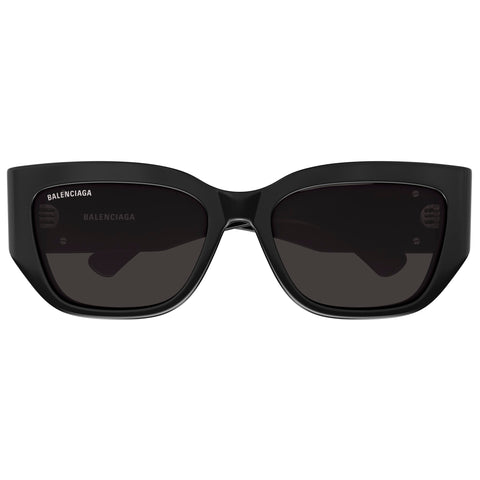 Balenciaga Bb0361sk Black Female Cat-Eye Sunglasses | Eyewear Index