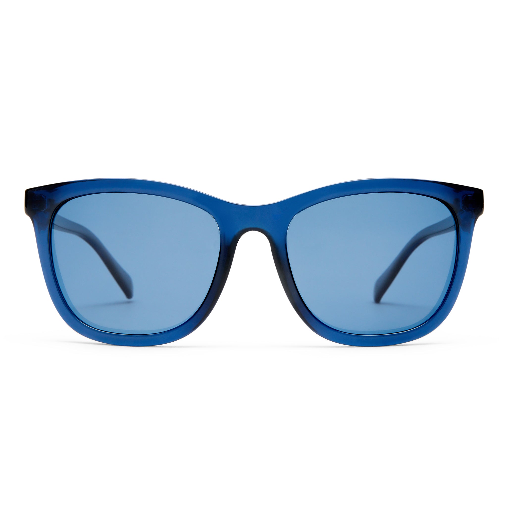 Cancer Council Parklea Petite Navy Female D-Frame Sunglasses | Eyewear Index