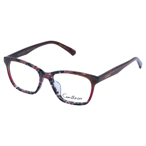 Camilla Divine Destiny Chevron Bronze Marble Female Cat-Eye Optical Frames | Eyewear Index