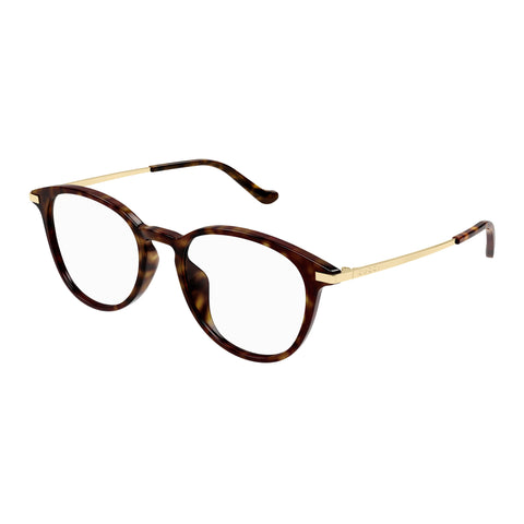 Gucci Gg1466oa Havana Uni-Sex Round Optical Frames | Eyewear Index