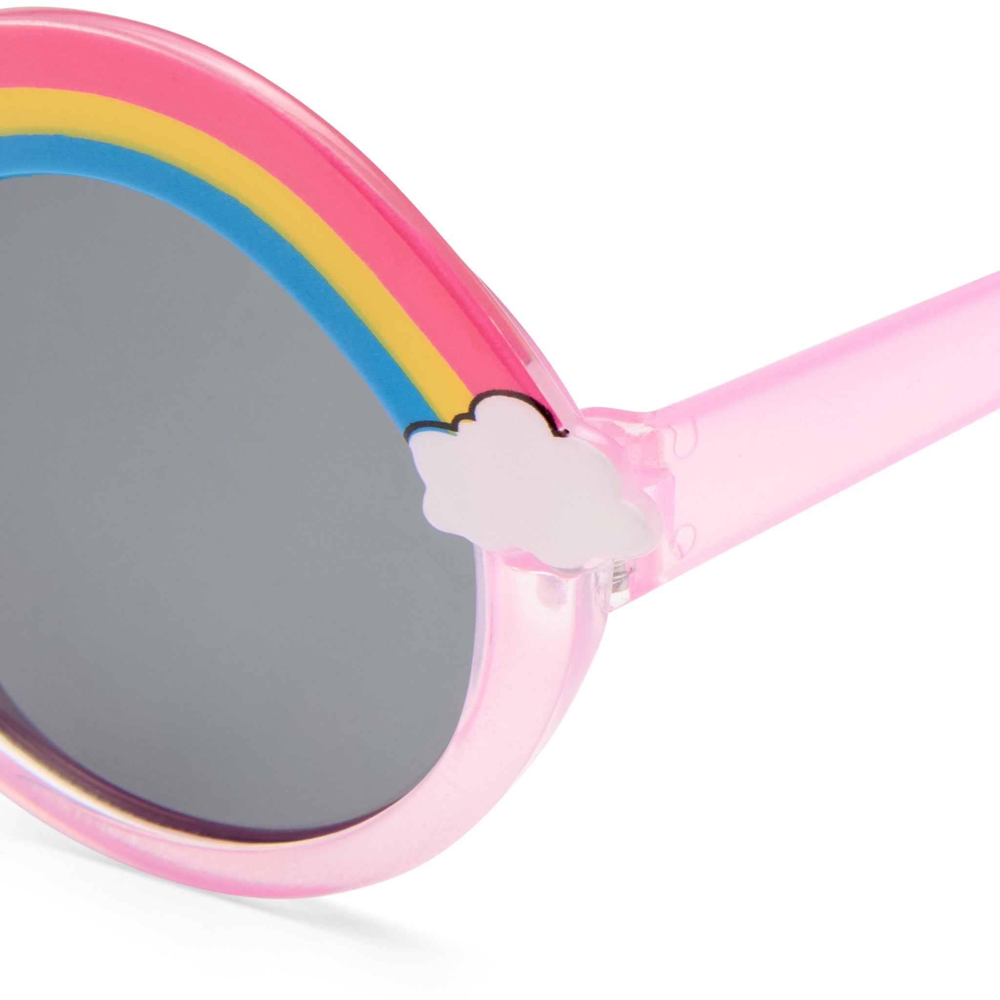 Cancer Council Honeybeam Kids Pearlised Pastel Pink Female Round Sunglasses | Eyewear Index