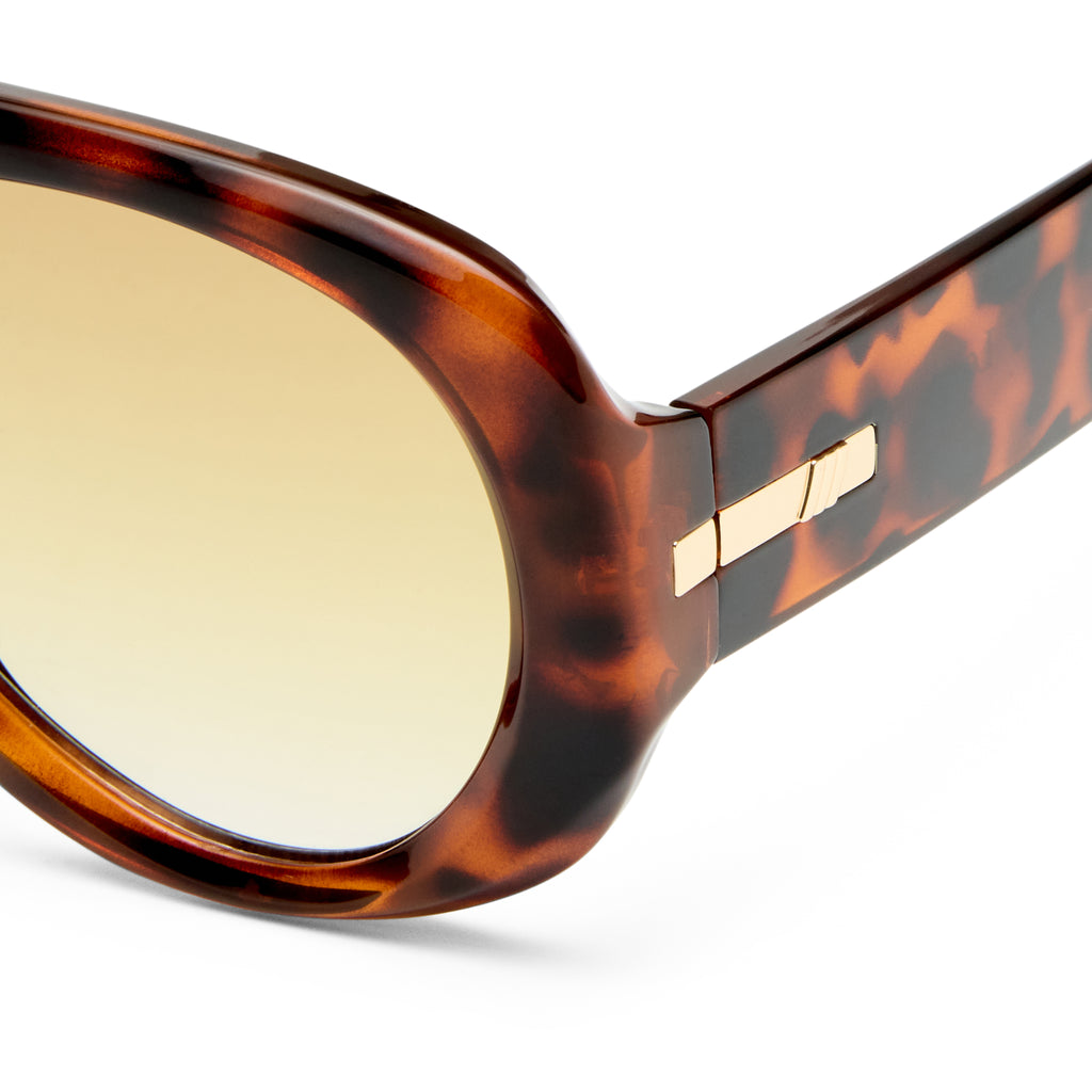 Le Specs Dream Boat Tort Female Aviator Sunglasses | Eyewear Index