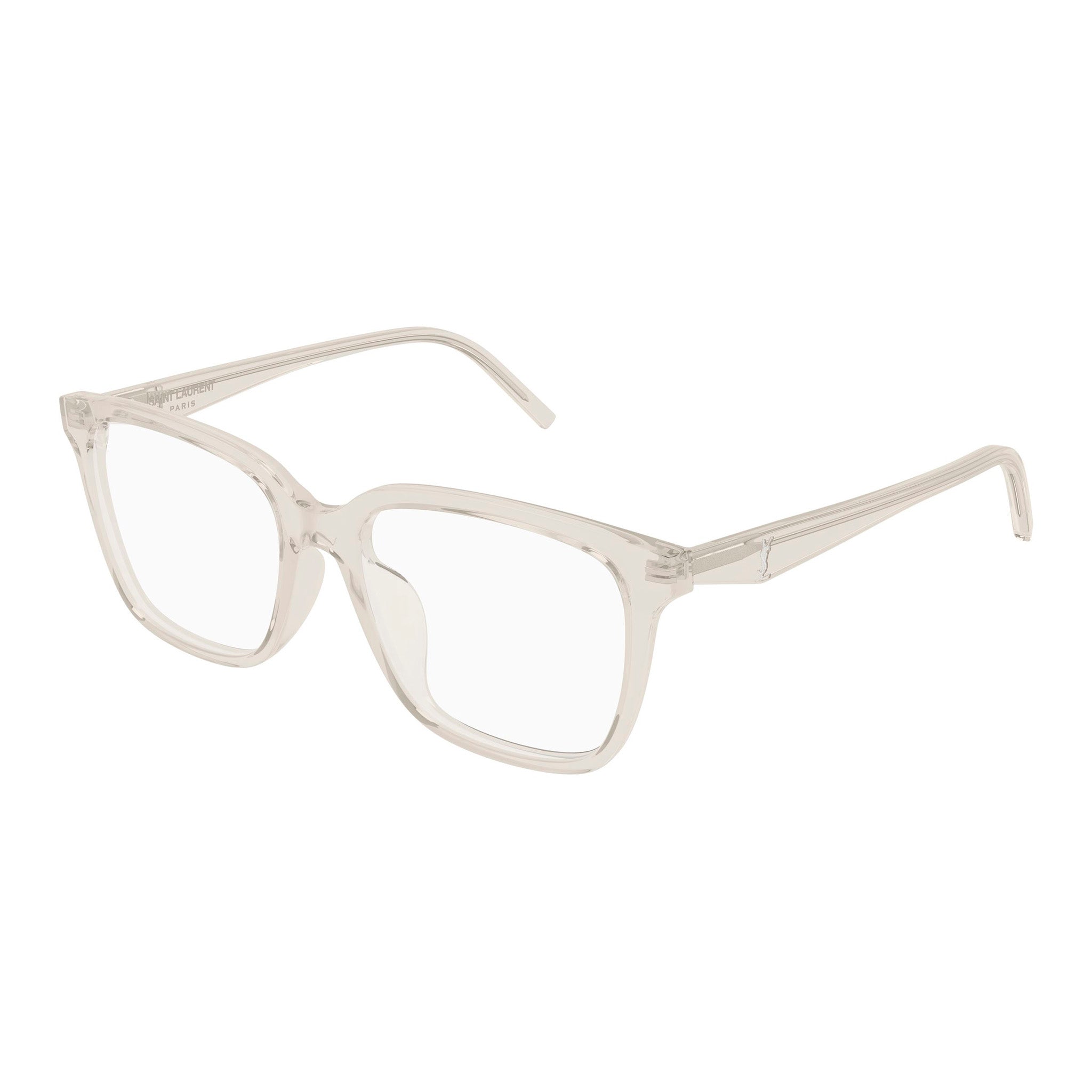 Saint Laurent Slm191f Beige Female Cat-Eye Optical Frames | Eyewear Index