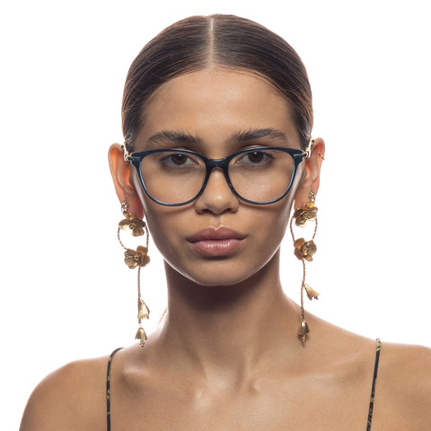 Camilla Skip A Beat Ink Female Cat-Eye Optical Frames | Eyewear Index