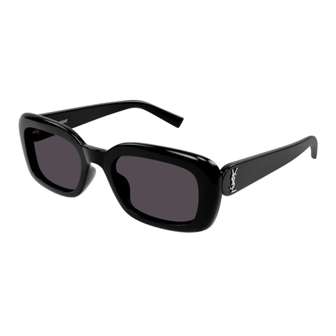 Saint Laurent Slm130 Black Female Rectangle Sunglasses | Eyewear Index