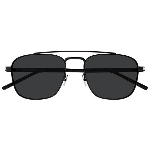 Saint Laurent Sl665 Black Uni-Sex Navigator Sunglasses | Eyewear Index