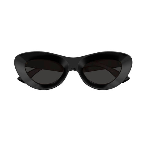 Bottega Veneta Bv1325s Black Female Cat-Eye Sunglasses | Eyewear Index