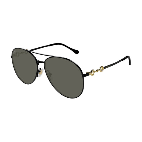 Gucci Gg1698s Black Female Navigator Sunglasses | Eyewear Index