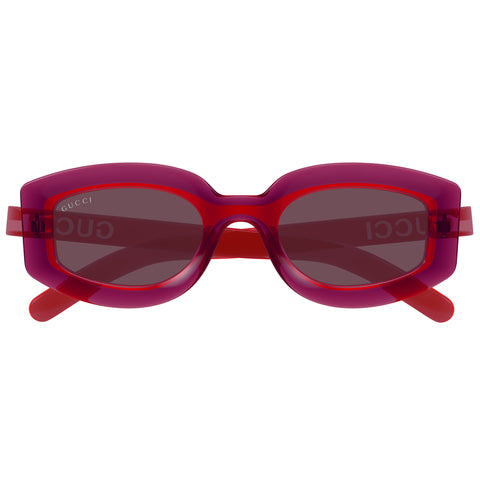 Gucci Gg1719s Red Female Unspecified Sunglasses | Eyewear Index