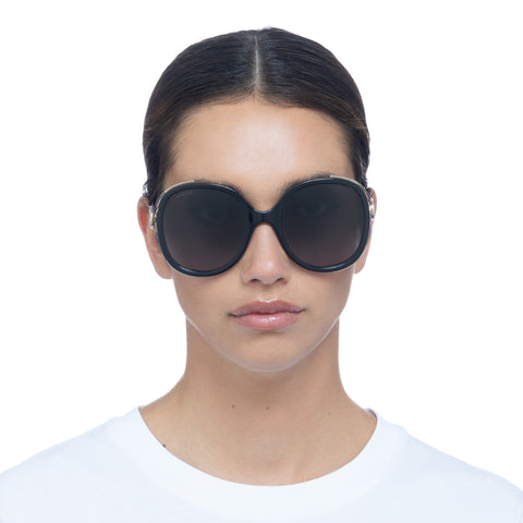 Gucci Gg0226s Black Female Round Sunglasses | Eyewear Index