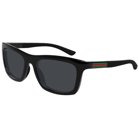 Gucci Gg1735s Black Male Rectangle Sunglasses | Eyewear Index