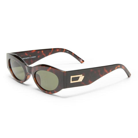 Le Specs Body Bumpin Ii Tort Uni-Sex Oval Sunglasses | Eyewear Index