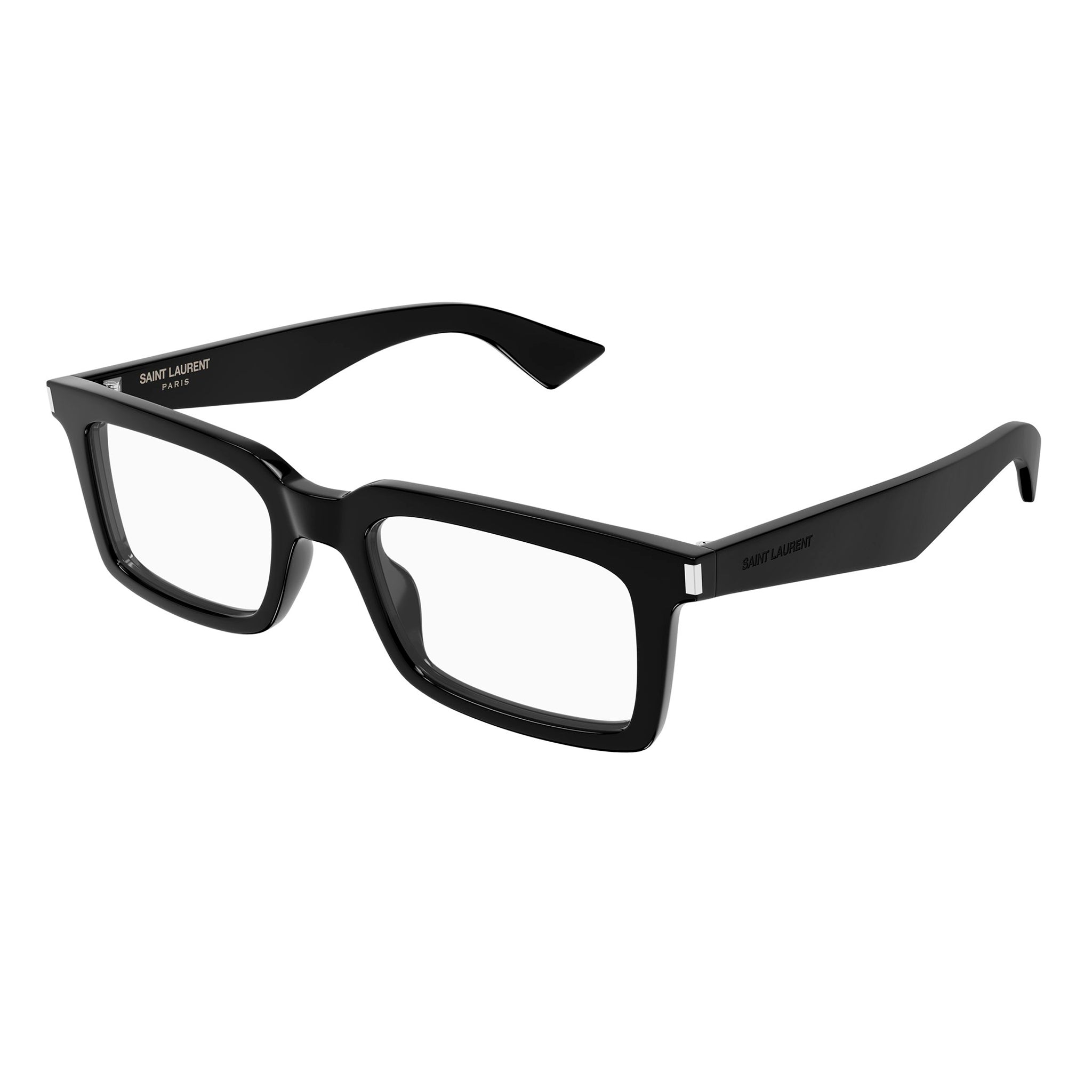 Saint Laurent Sl860opt Black Male Rectangle Optical Frames | Eyewear Index