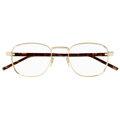 Saint Laurent Sl699 Gold Uni-Sex Round Optical Frames | Eyewear Index