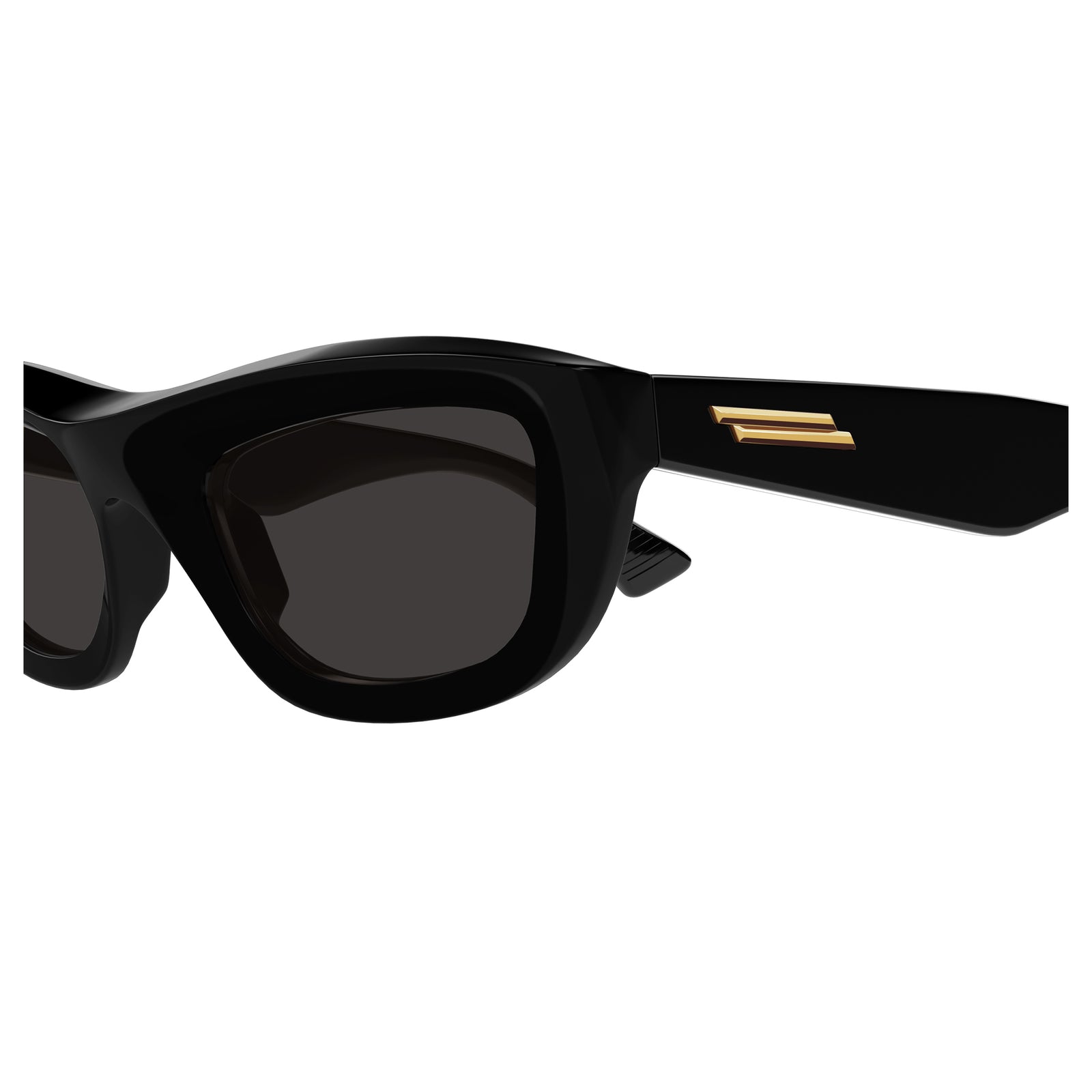 Bottega Veneta Bv1326s Black Uni-Sex Wrap Sunglasses Bottega Veneta Bv1326s Black Uni-Sex Wrap Sunglasses
