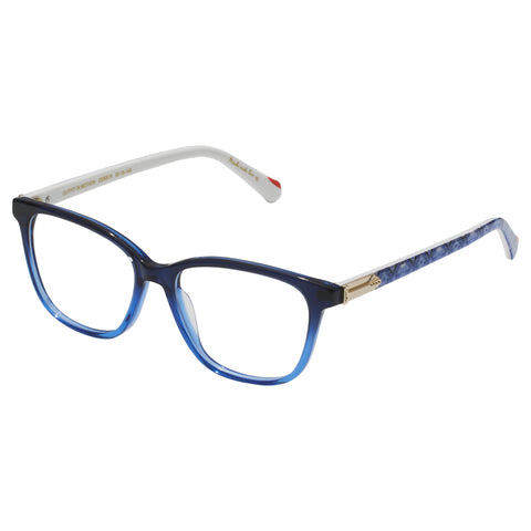 Camilla Outfit In Motion Blue Grad Nierika Print Female Cat-Eye Optical Frames | Eyewear Index