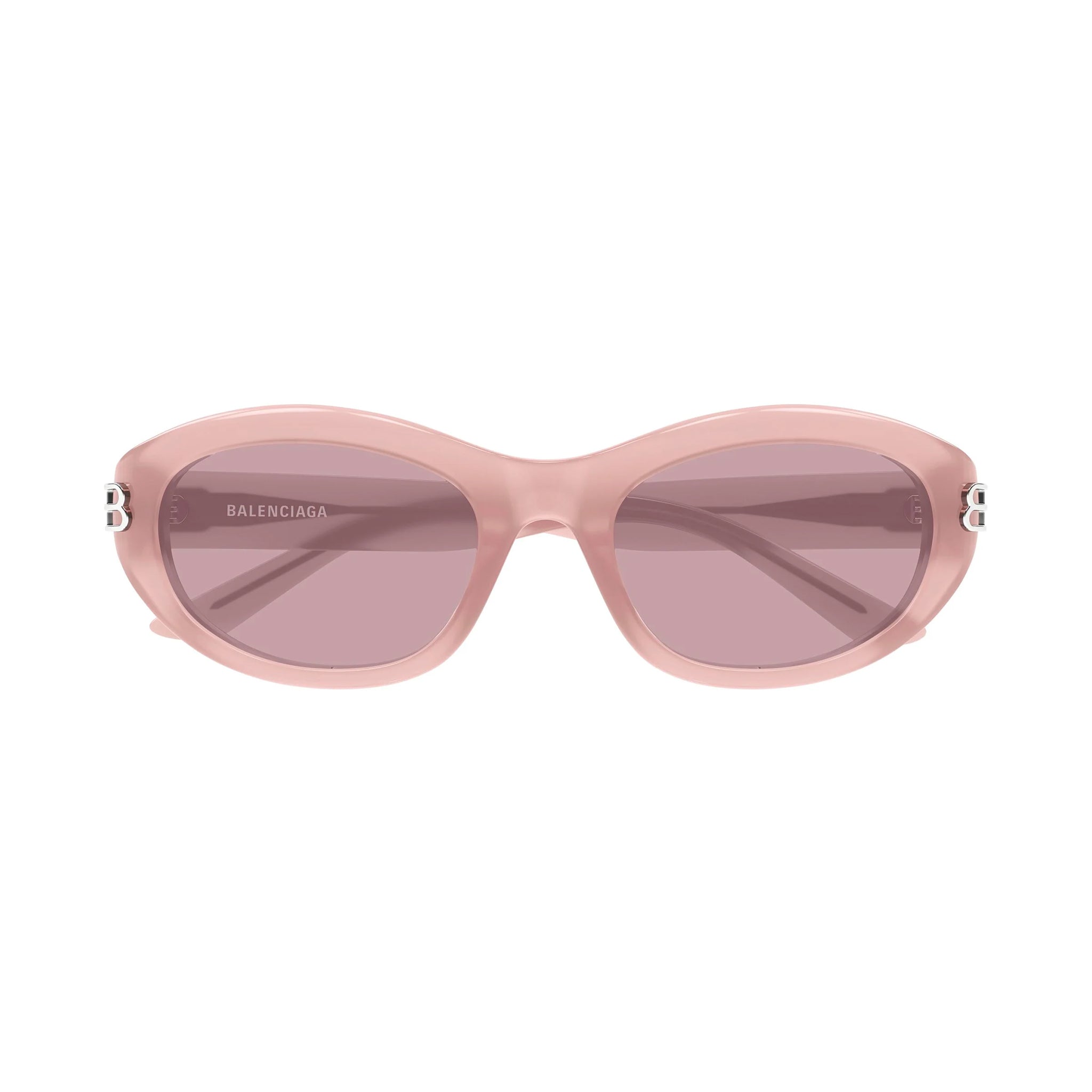 Balenciaga Bb0434sk Pink Female Oval Sunglasses | Eyewear Index