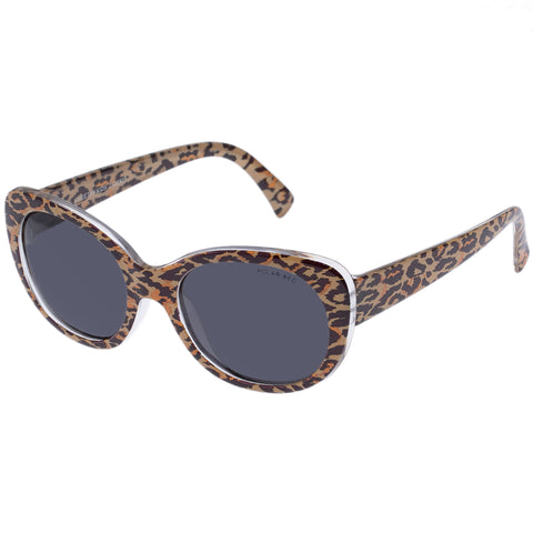 Cancer Council Cheetah Kids Brown Leopard Female Cat-Eye Sunglasses | Eyewear Index