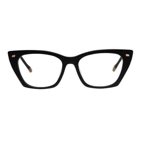 Le Specs Moroccan Nights Black Female Cat-Eye Optical Frames | Eyewear Index