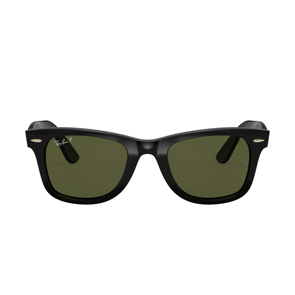 Ray-Ban 4340 Wayfarer Ease 60158 Black Uni-Sex D-Frame Sunglasses | Eyewear Index