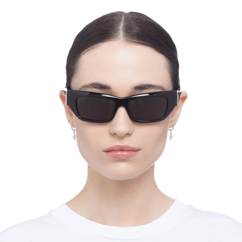 Gucci Gg1296s Black Male Cat-Eye Sunglasses | Eyewear Index