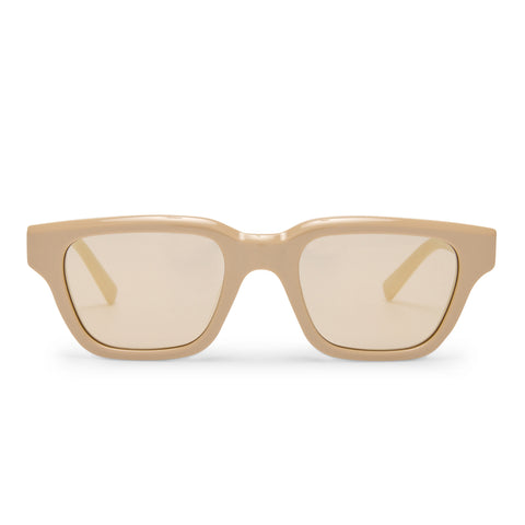 Oroton Pandora Wheat Female Cat-Eye Sunglasses | Eyewear Index