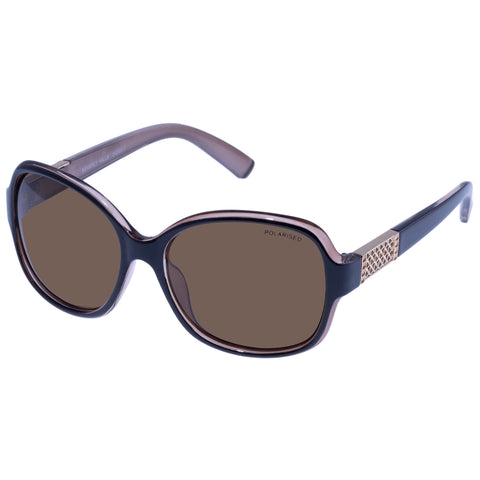 Cancer Council Beverly Hills Black Malt Female Wrap Sunglasses | Eyewear Index