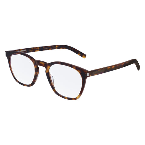 Saint Laurent Sl30slim Havana Uni-Sex Round Optical Frames | Eyewear Index