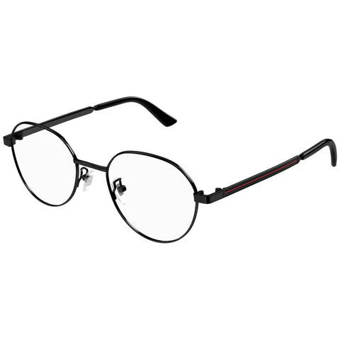 Gucci Gg1607ok Black Male Round Optical Frames | Eyewear Index