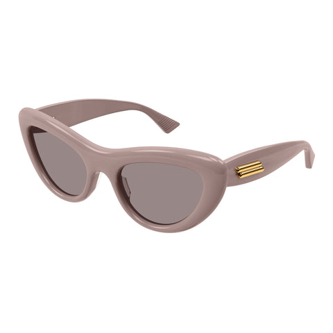 Bottega Veneta Bv1282s Pink Female Cat-Eye Sunglasses | Eyewear Index