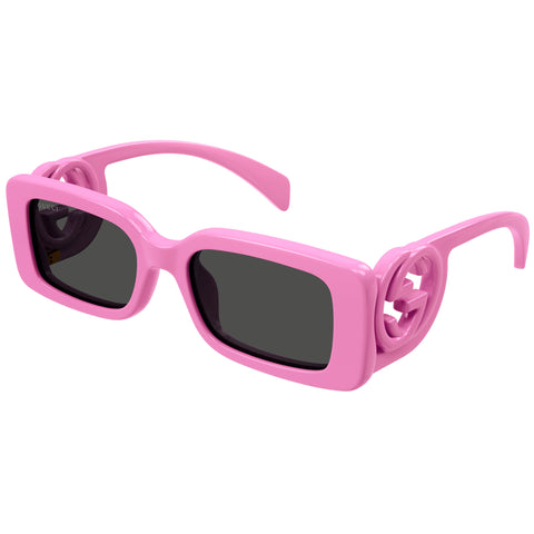 Gucci Gg1325s Pink Female Rectangle Sunglasses | Eyewear Index