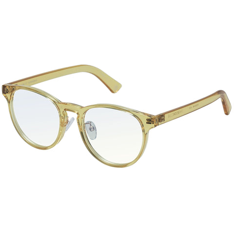 The Book Club Ham Lit Sand Uni-Sex Round Readers | Eyewear Index