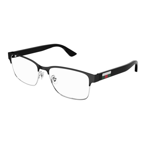 Gucci Gg0750o Black Male Rectangle Optical Frames | Eyewear Index