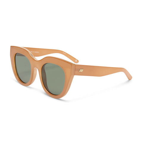 Le Specs Air Heart Caramel Female Cat-Eye Sunglasses | Eyewear Index