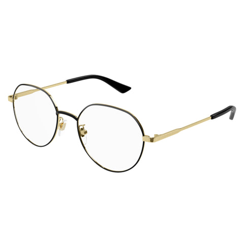 Gucci Gg1232oa Black Male Round Optical Frames | Eyewear Index