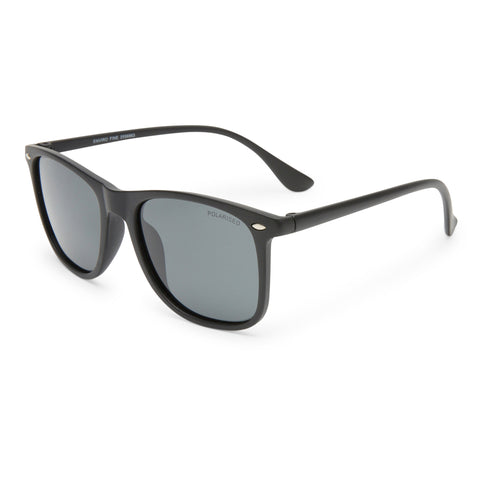 Cancer Council Enviro Fine Black Uni-Sex D-Frame Sunglasses | Eyewear Index