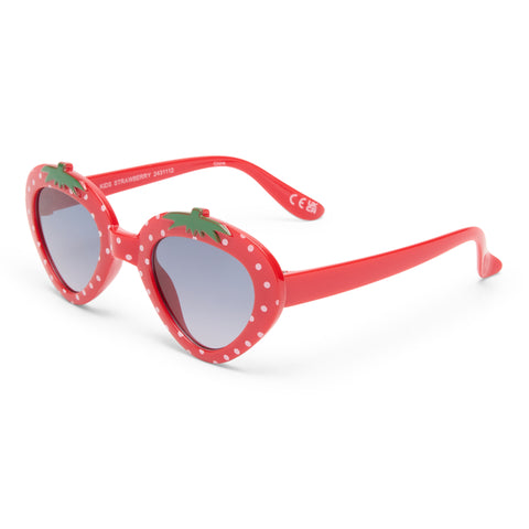 Solarized Kids Strawberry Red Green Female Novelty Sunglasses | Eyewear Index