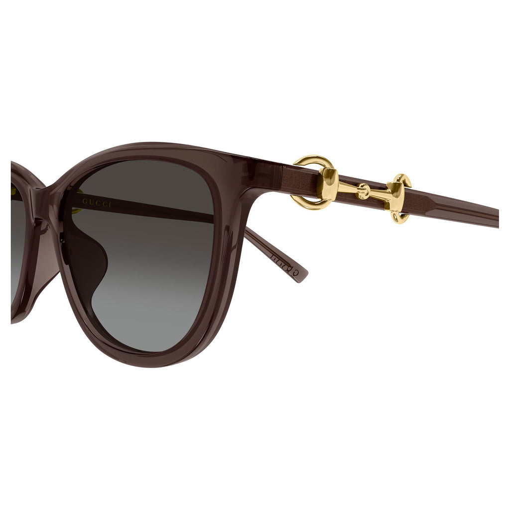 Gucci Gg2220sk Brown Female Round Sunglasses | Eyewear Index