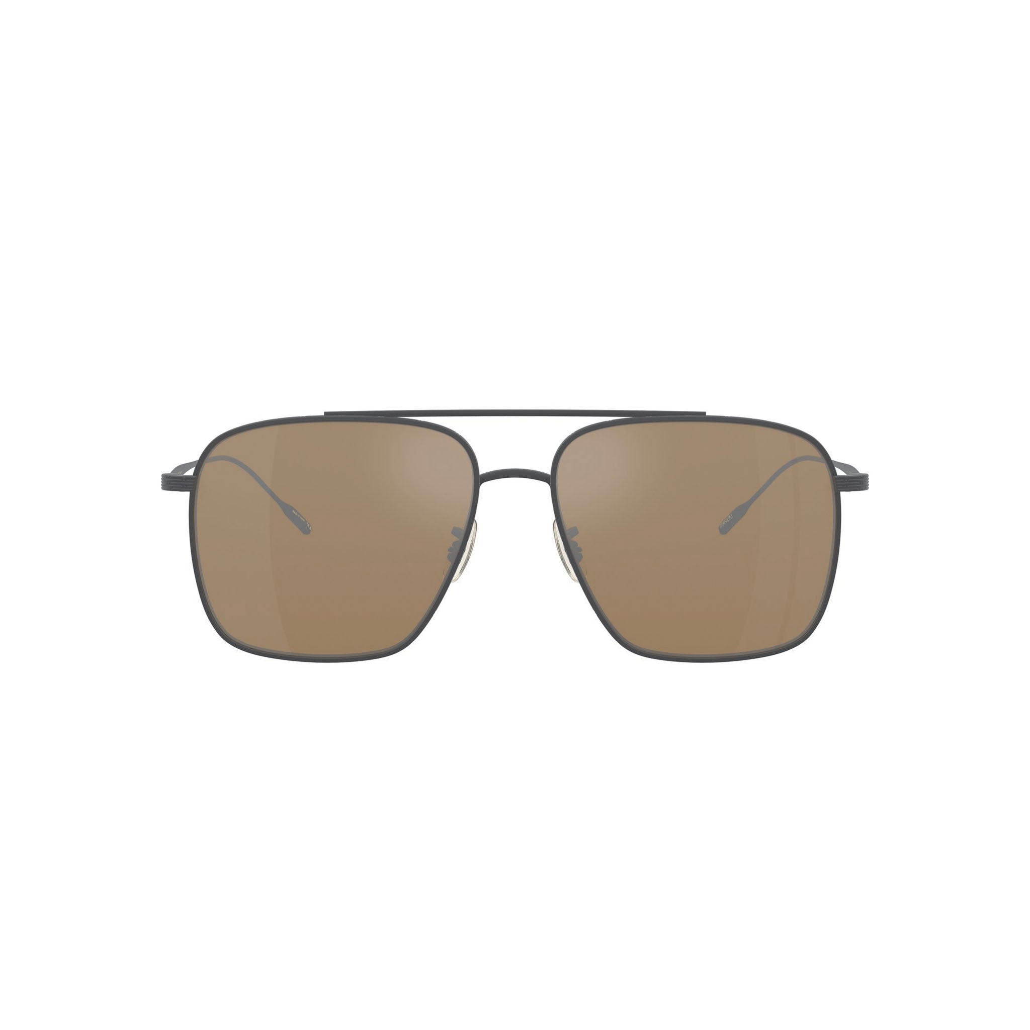 Oliver Peoples 1320st 5062g8 Dresner Matte Black Uni-Sex Aviator Sunglasses | Eyewear Index