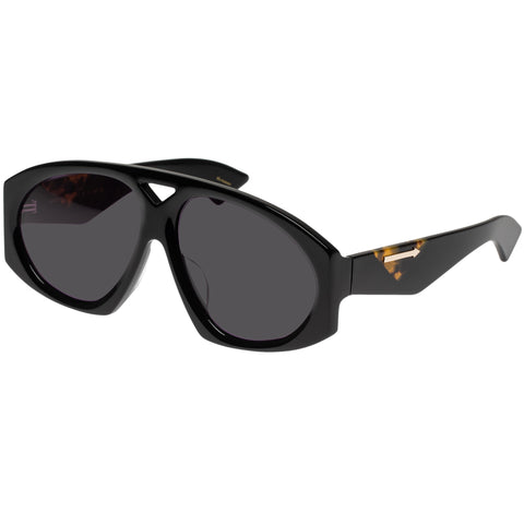 Karen Walker Marquise Black Female Aviator Sunglasses | Eyewear Index