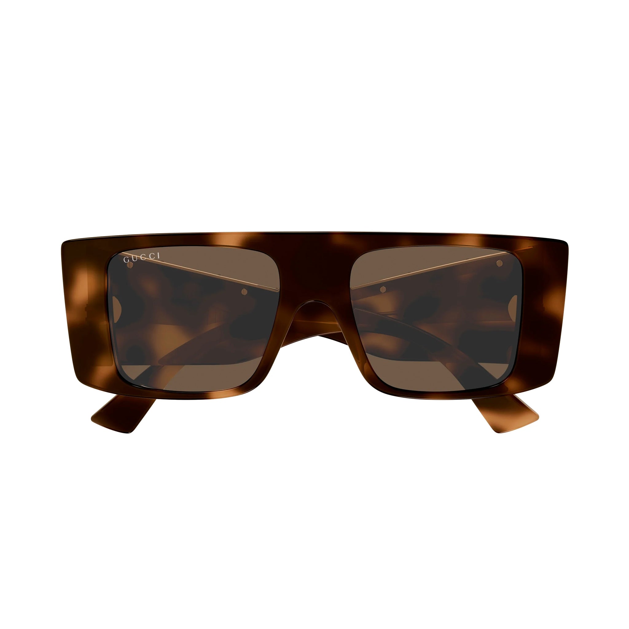 Gucci Gg1888s Havana Male Rectangle Sunglasses | Eyewear Index
