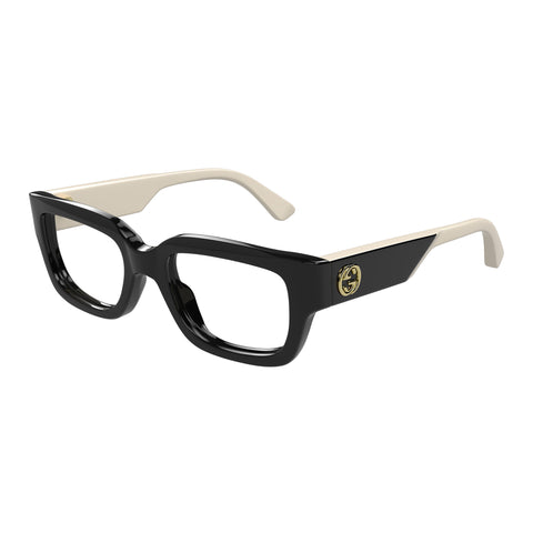 Gucci Gg1666o Black Female Cat-Eye Optical Frames | Eyewear Index