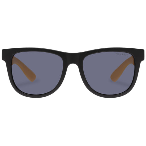 Cancer Council Otter Kids Black Male D-Frame Sunglasses | Eyewear Index